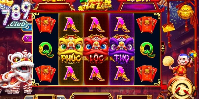 Lân hái lộc 789club là trò chơi slot thú vị